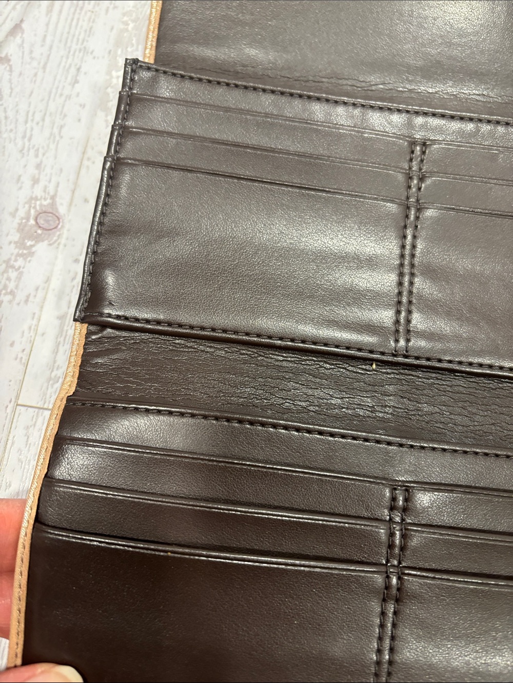 Coach Shimmering Champagne Buckle Soho Wallet Clutch - Picture 5 of 15
